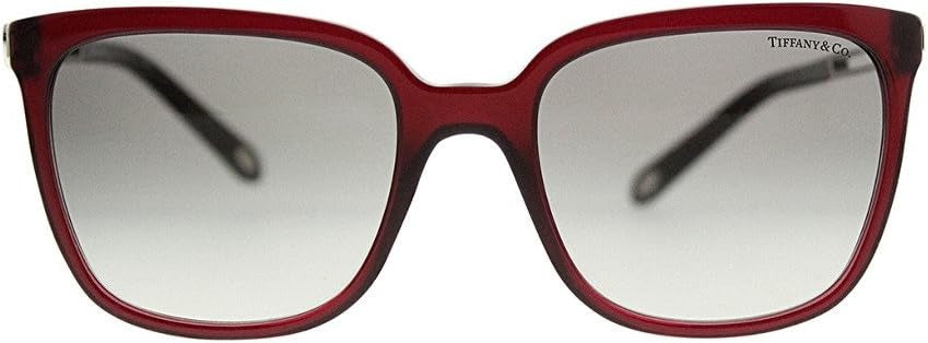 Tiffany &amp; Co Sunglasses TF4138 80033C 54mm Dark Cherry / Grey Gradient Lens