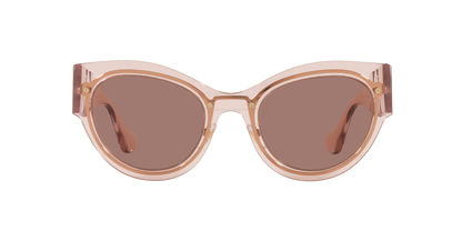 Versace Sunglasses VE2234 125273 53mm Transparent Pink / light brown Lens