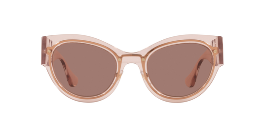 Versace Sunglasses VE2234 125273 53mm Transparent Pink / light brown Lens