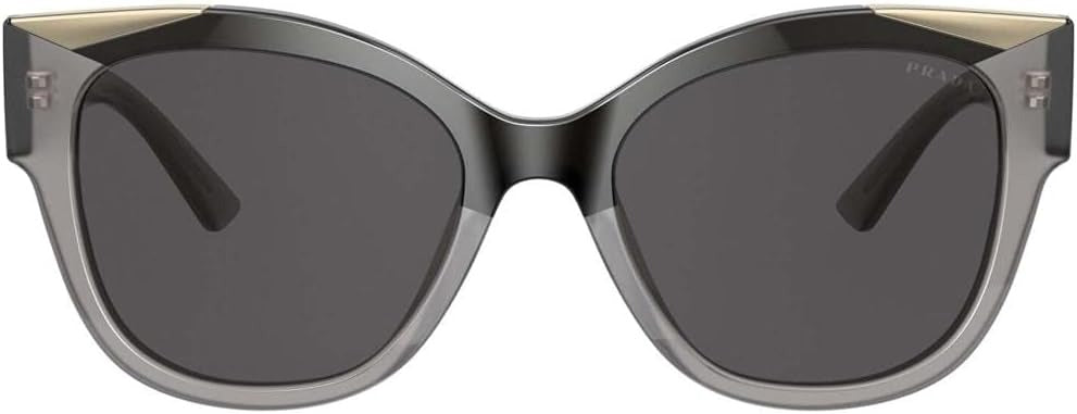 Prada Sunglasses PR02WS 03M5S0 54mm Black Opal Grey / Dark Grey Lens
