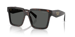 Prada Sunglasses PR24ZS 17N40L 56mm Root Tortoise / Dark Grey Lens