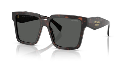 Prada Sunglasses PR24ZS 17N40L 56mm Root Tortoise / Dark Grey Lens