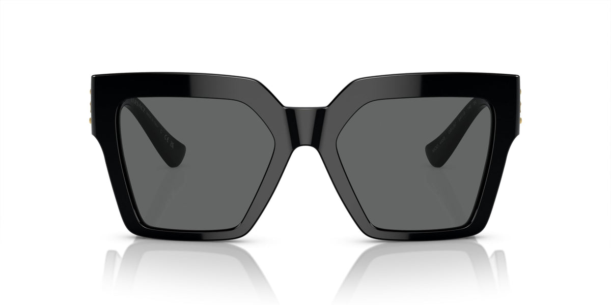 Versace Sunglasses VE4458F GB187 54mm Black / Dark Grey Lens