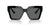 Versace Sunglasses VE4458F GB187 54mm Black / Dark Grey Lens