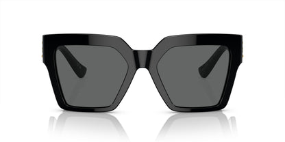 Versace Butterfly VE4458 542987 Sunglasses 54mm Havana / Dark Grey Lens