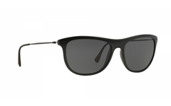 Prada Sport Sunglasses PS01PS 1BO1A1 56mm Matte Black / Dark Grey Lens