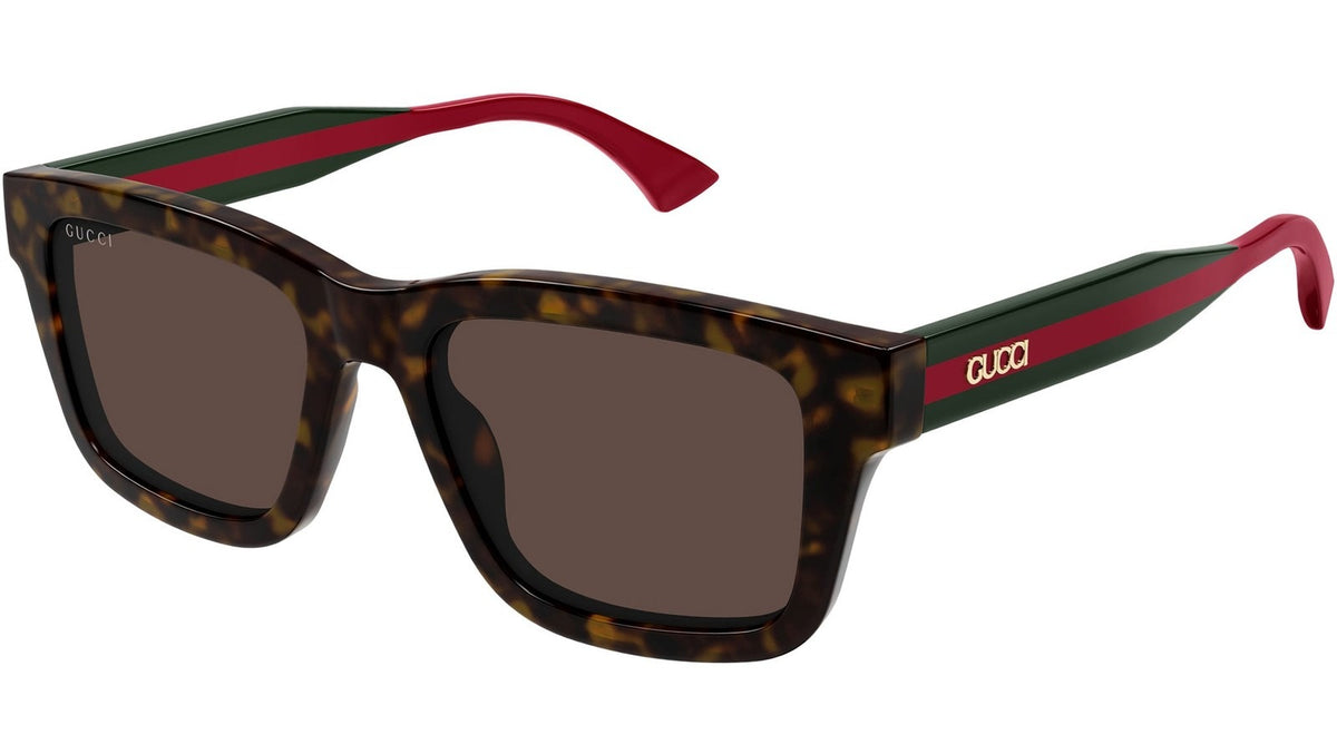 Gucci Sunglasses GG1869S 002 53mm Havana / Brown Lens