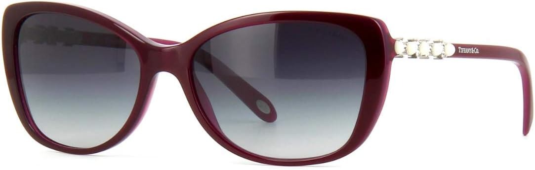 Tiffany &amp; Co Sunglasses TF4103HB 81733C 56mm Pearl Plum / Grey Gradient Lens