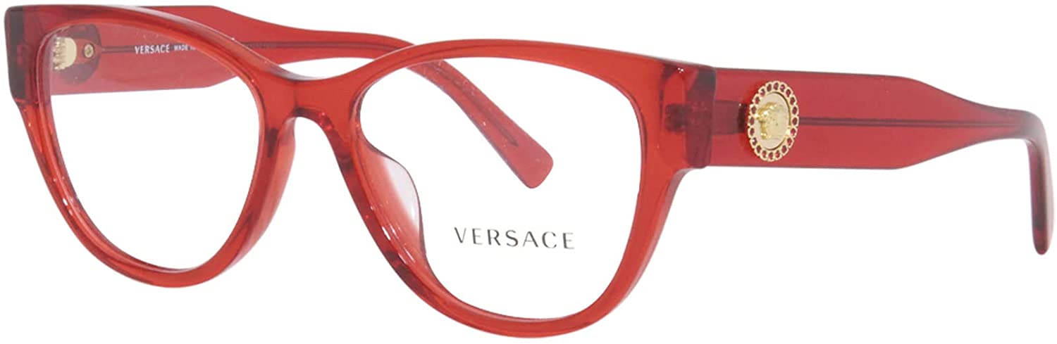 Versace Eyeglasses VE3281BA 5323 53mm Red / Demo Lens