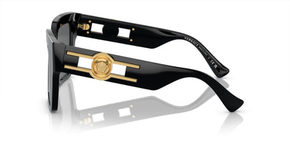 Versace Sunglasses VE4458 GB187 54mm Black / Dark Grey Lens