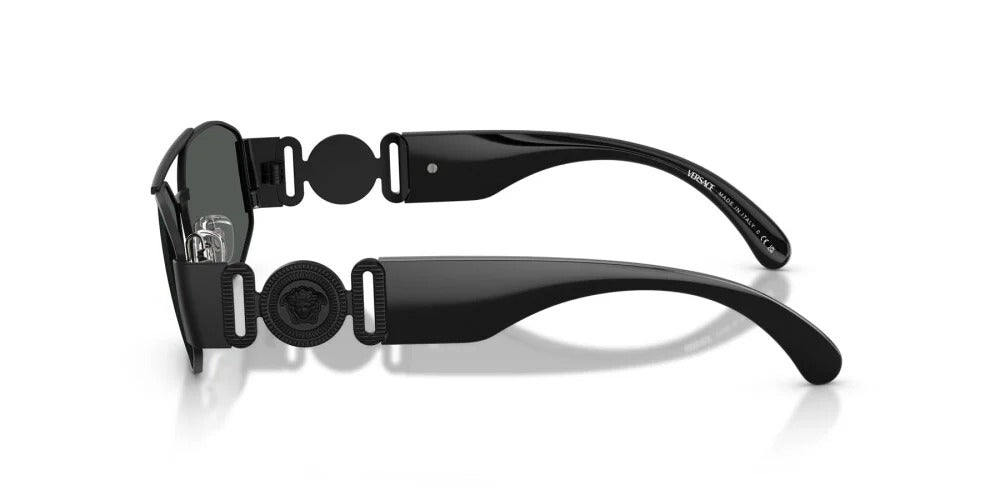 Versace Sunglasses VE2287 126187 58mm Matte Black / Dark Grey Lens