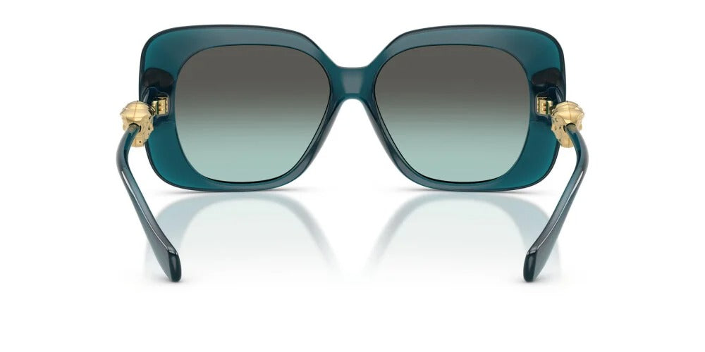 Versace Sunglasses VE4499U 55402A 57mm Transparent Blue/Green Gradient Blue Lens