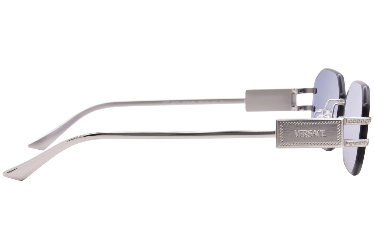 Versace Sunglasses VE2274 100080 58mm Silver / Dark Blue Lens