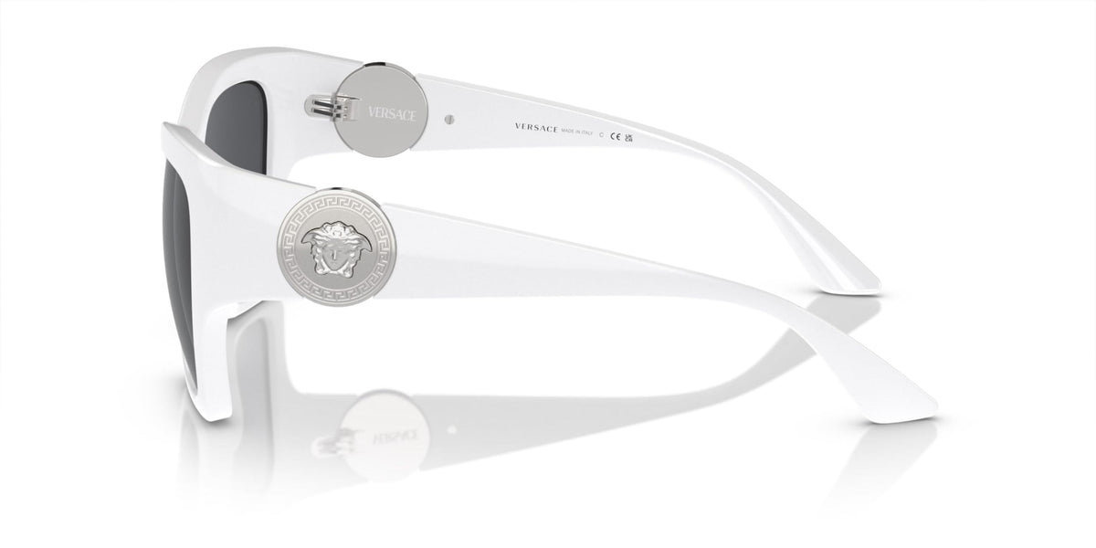 Versace Sunglasses VE4452 31487 55mm White / Dark Grey Lens