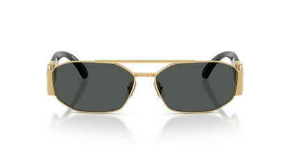 Versace Sunglasses VE2287 100287 58mm Gold / Dark Grey Lens