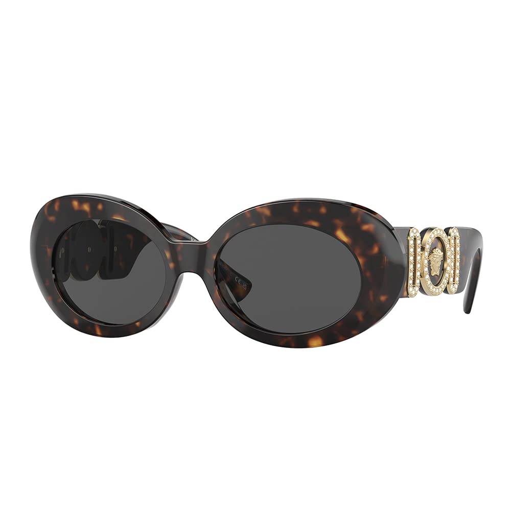 Versace Sunglasses VE4426BU 10887 54mm Havana / Dark Grey Lens