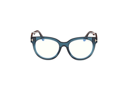 Tom Ford Eyeglasses FT5987B 092 52mm Light Blue / Blue Filter Lens