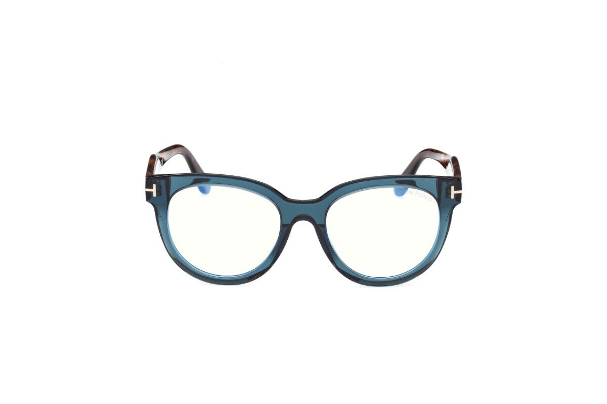 Tom Ford Eyeglasses FT5987B 092 52mm Light Blue / Blue Filter Lens