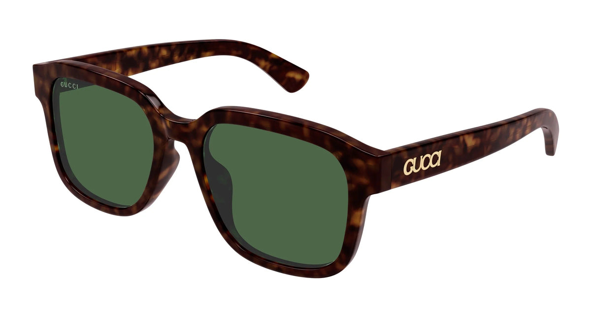 Gucci Sunglasses GG1798SA 002 55mm Havana / Green Lens