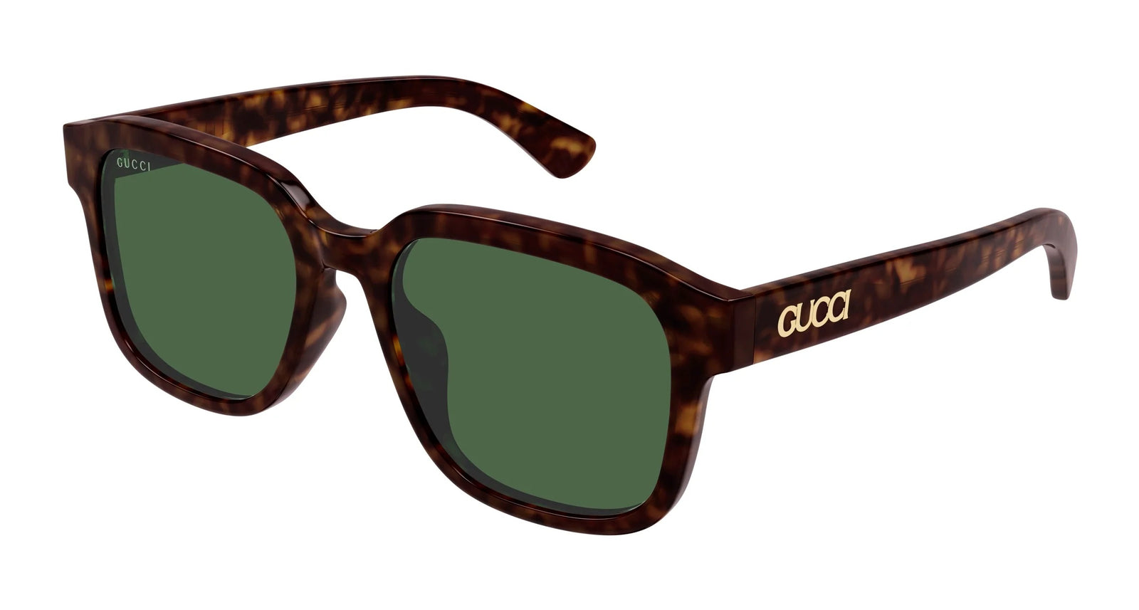 Gucci Sunglasses GG1798SA 002 55mm Havana / Green Lens