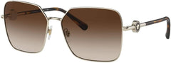 Versace Sunglasses VE2227 125213 59mm Pale Gold / Brown Gradient Lens