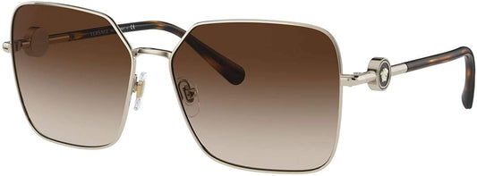 Versace Sunglasses VE2227 125213 59mm Pale Gold / Brown Gradient Lens