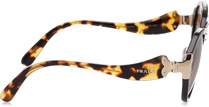 Prada Sunglasses PR09TS 1AB3D0 54mm Black Havana / Gradient Lens