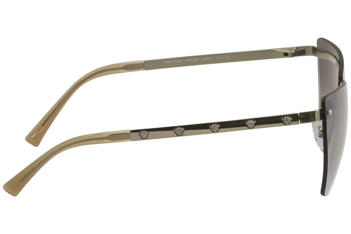 VERSACE Sunglasses VE2190 142694 Azure / Violet Gradient Brown Mirror Silver