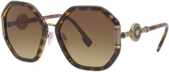Versace Sunglasses VE4413 10813 60mm Havana / Brown Gradient Lens