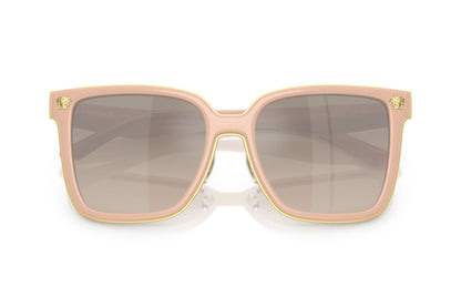 Versace Sunglasses VE2278D 54946I 58mm Nude / Brown Gradient Grey Mirror Silver