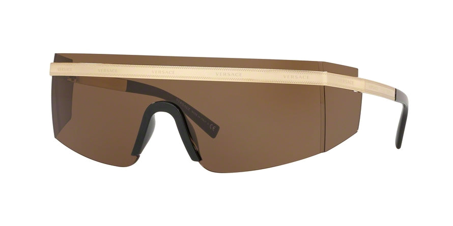 Versace Sunglasses VE2208 10023G Gold / Light Brown Lens