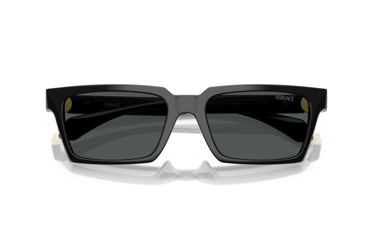Versace Sunglasses VE4490U GB187 55mm Black / Dark Grey Lens