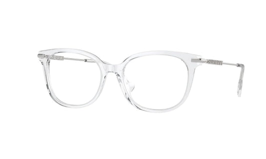 Burberry BE2391 3024 Eyeglasses 53mm Transparent / Clear Demo Lens