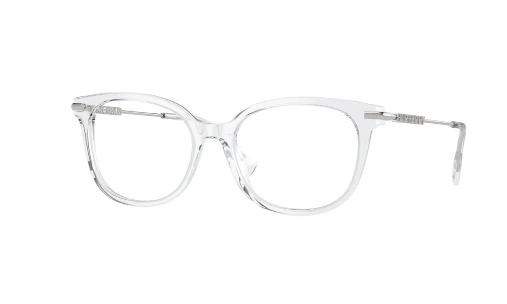 Burberry BE2391 3024 Eyeglasses 53mm Transparent / Clear Demo Lens