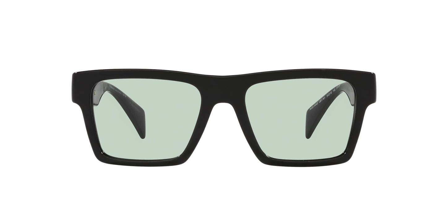 Versace Sunglasses VE4445 GB1M1 54mm Black / Photo Green Lens