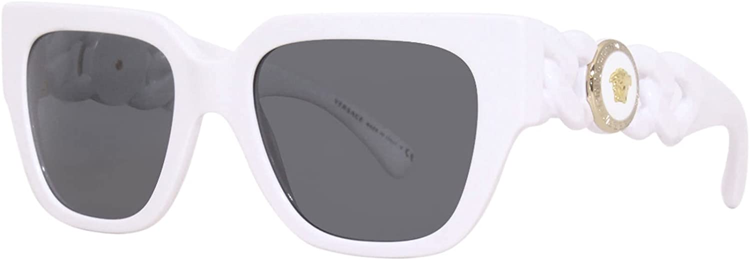 Versace Sunglasses VE4409 31487 53mm White / Dark Grey Lens