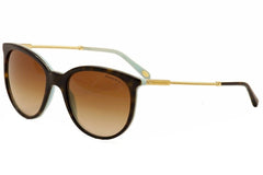 Tiffany & Co Sunglasses TF4087B 81343B 55mm Havana Azure / Brown Gradient Lens