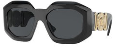 Versace Sunglasses VE4424U GB187 56mm Black / Dark Grey Lens