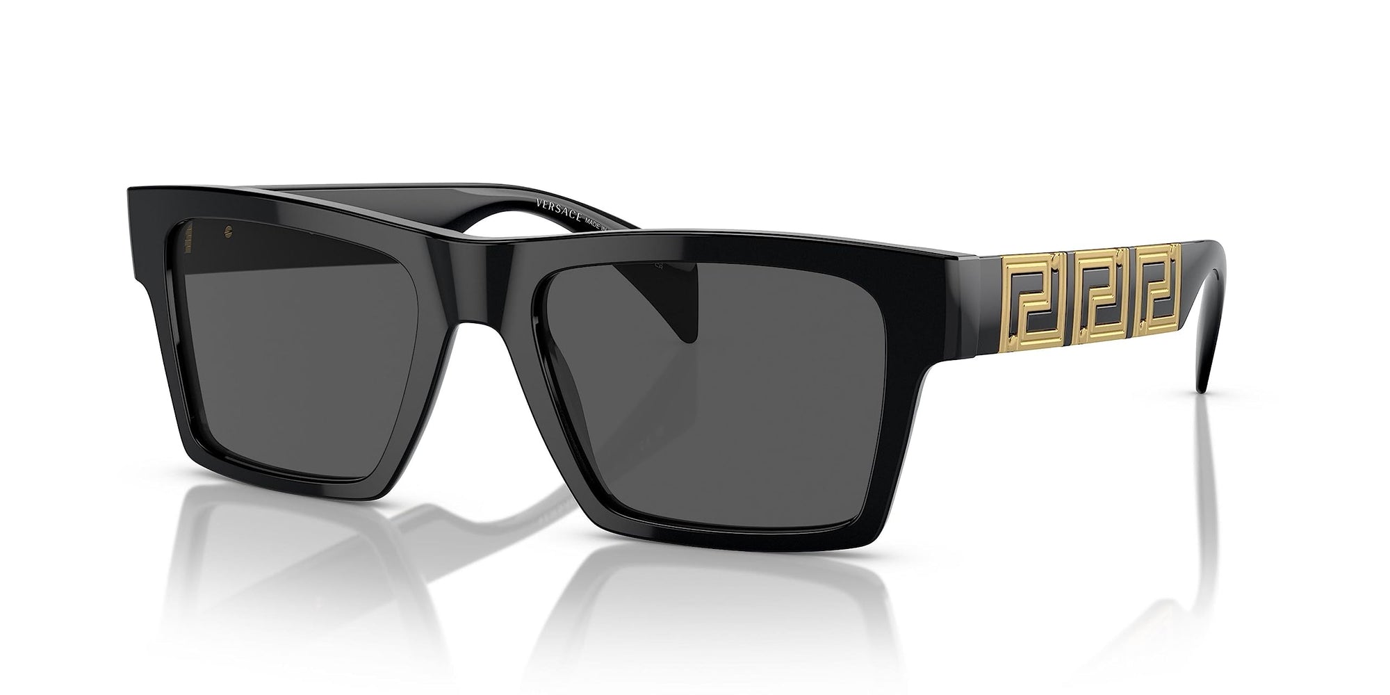 Versace Sunglasses VE4445 GB187 54mm Black / Dark Grey Lens