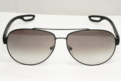 Prada Sport Sunglasses PS55QS DG00A7 mm Matte Black / Light Grey Gradient Lens