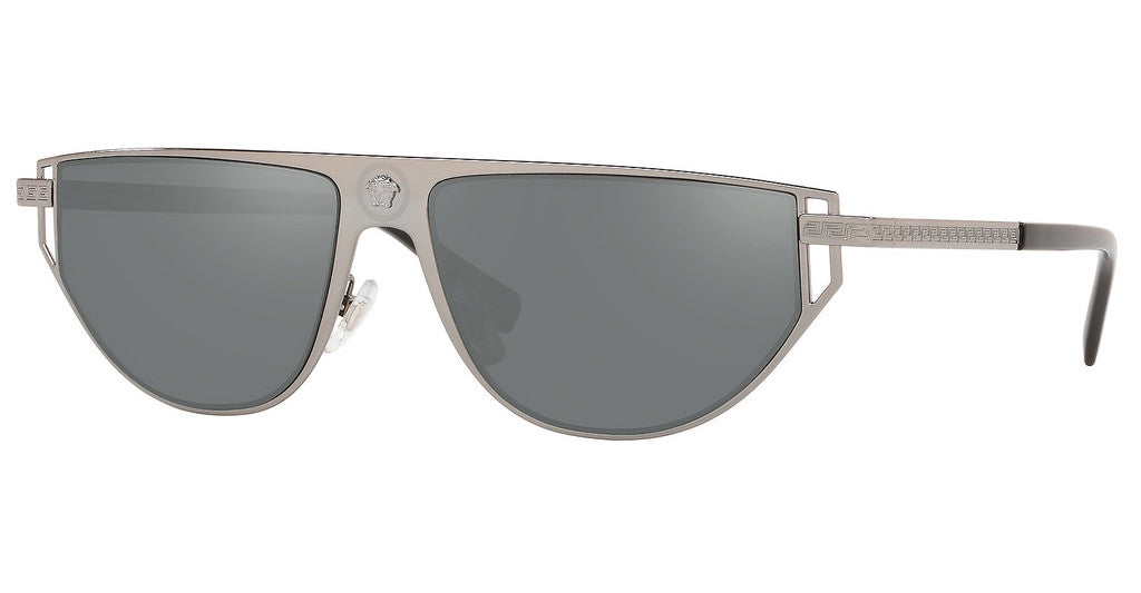 Versace Sunglasses VE2213 10016G 57mm Gunmetal / Grey Mirror Silver Lens