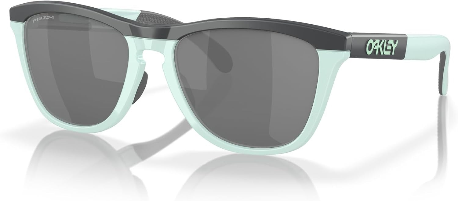 Oakley Frogskins Range OO9284 A 03 Sunglasses Matte Carbon / Prizm Black Lens