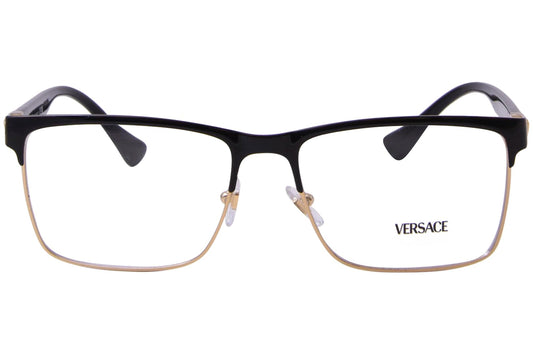 Versace VE1285 1443 Eyeglasses 58mm Black / Clear Demo Lens