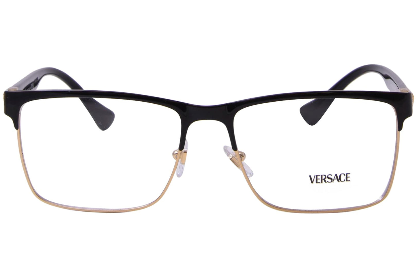 Versace VE1285 1443 Eyeglasses 58mm Black / Clear Demo Lens