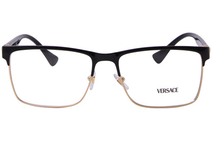 Versace VE1285 1443 Eyeglasses 58mm Black / Clear Demo Lens