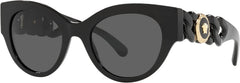 Versace Sunglasses VE4408 GB187 52mm Black / Dark Grey Lens