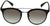 Prada Linea Rossa PS 04RS DG00A7 Sunglasses Black Rubber W/Grey Gradient Lens