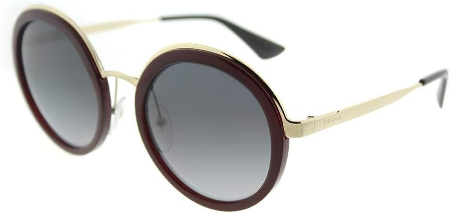 Prada Sunglasses PR50TS VHW5W1 54mm Burgundy / Dark Grey Polarized Lens