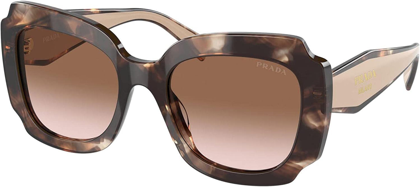 Prada Sunglasses PR16YS 01R0A6 52mm Havana / Brown Gradient Lens