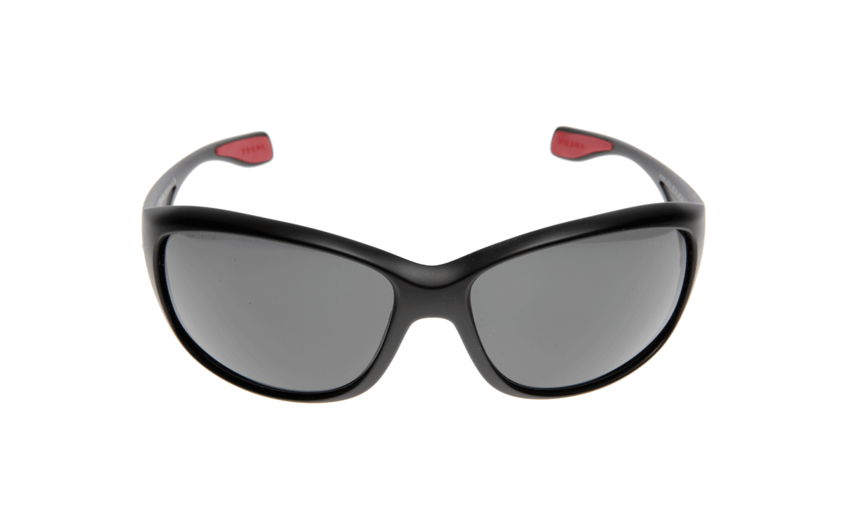 Prada Sport Sunglasses PS06MS 1BO1A1 67mm Matte Black / Dark Grey Lens